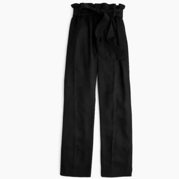 J. Crew Point Sur Paper Bag Waist Pant 8 - Picture 2 of 4